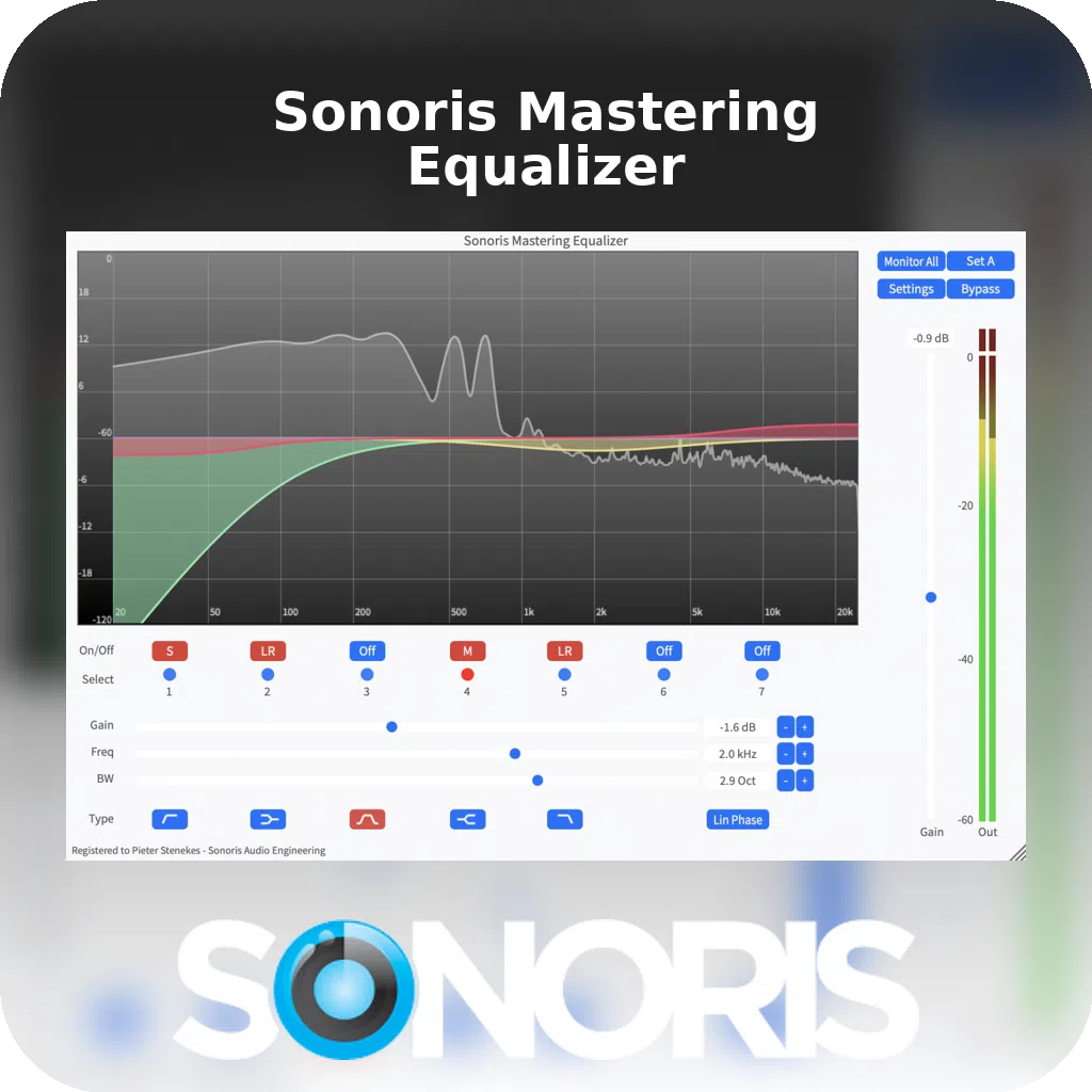 Sonoris Mastering Equalizer