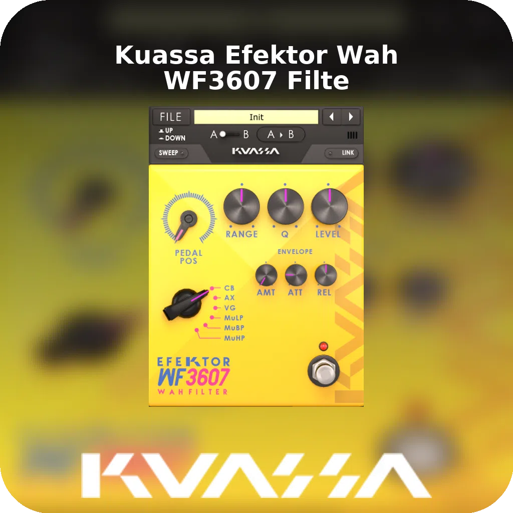 Kuassa Efektor WF3607 Wah Filte