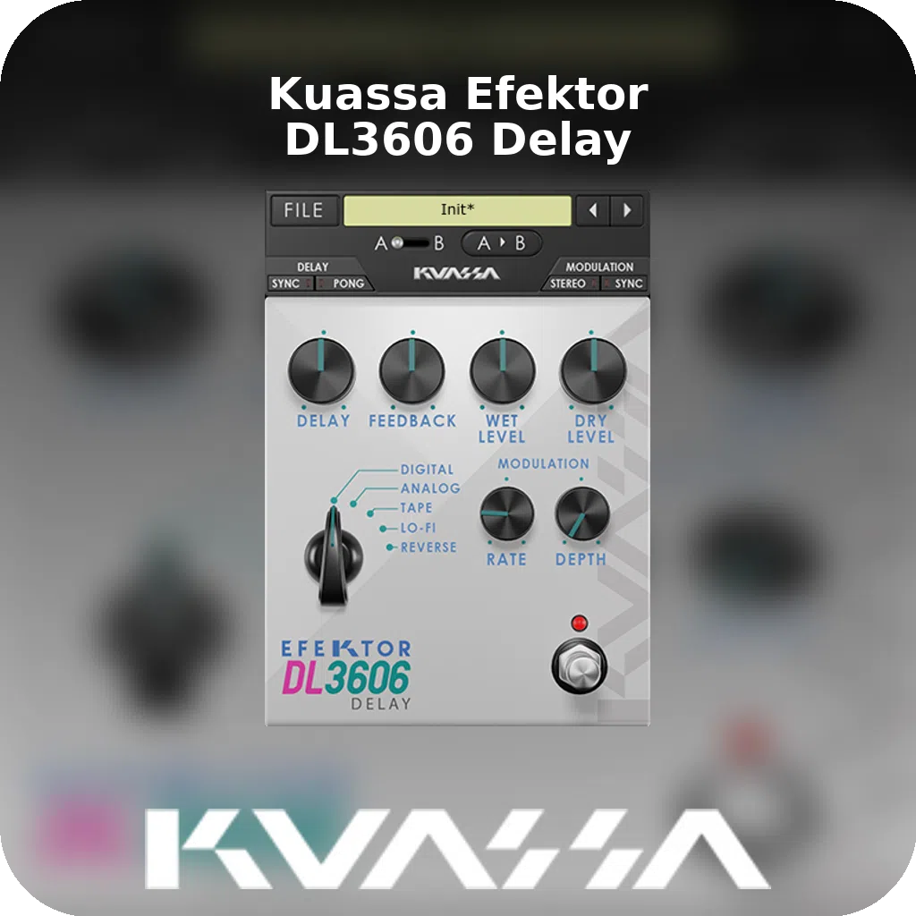 Kuassa Efektor DL3606 Delay