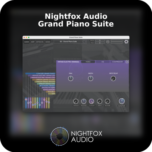 Nightfox Audio Grand Piano Suite