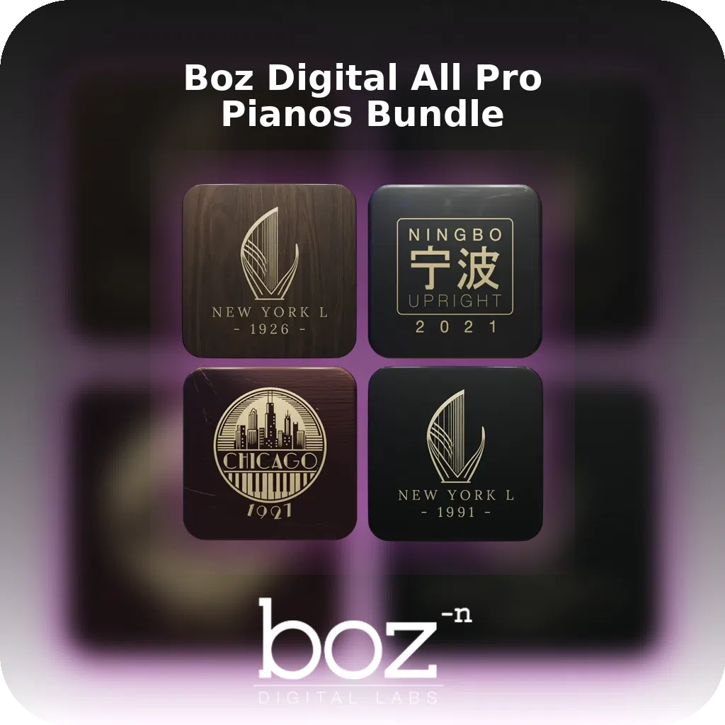 Boz Digital All Pro Pianos Bundle