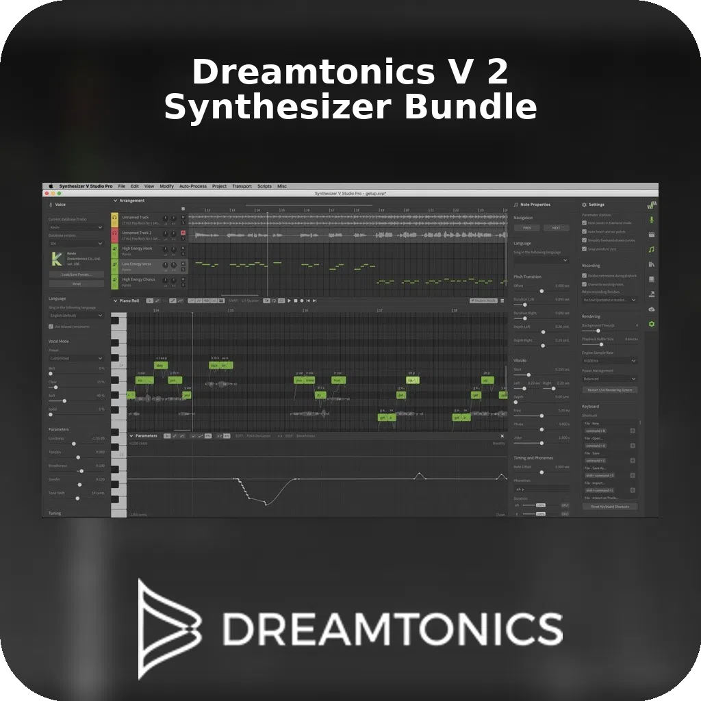 Dreamtonics Synthesizer V Bundle 2